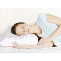 Комфортная подушка Contour Pink